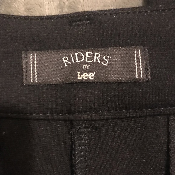 Riders by Lee Black Slacks - Picture 3 of 5